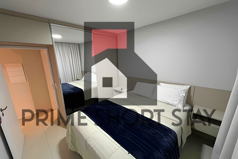 Apê Climatizado / Silencioso/ Bela Vista