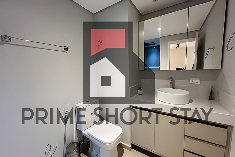 Apê Climatizado / Silencioso/ Bela Vista