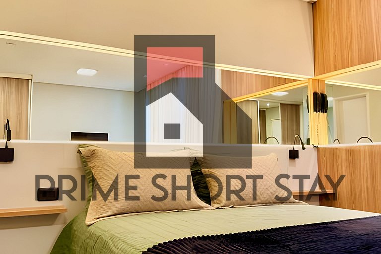 Prime |Flat | Viazza |CGH|Piscina | Estacionamento