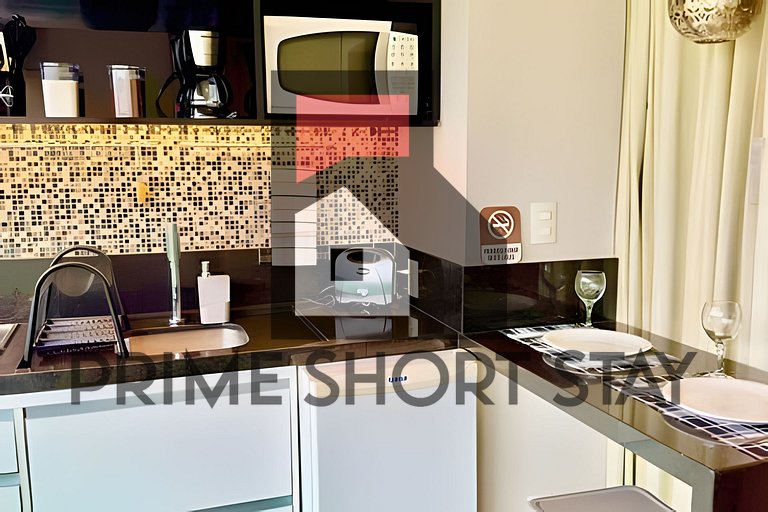 Prime |Flat | Viazza |CGH|Piscina | Estacionamento